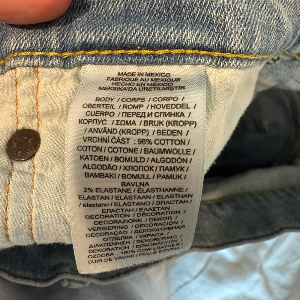 Polo by Ralph Lauren Light Blue The Varick Slim Straight Jean - Picture 6 of 7